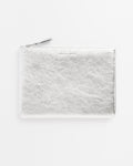 Large Zip Pouch in Silver