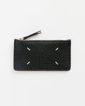 Card Holder Zip Ew Wallet in Black