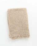 Felt Fringe Scarf in Oak