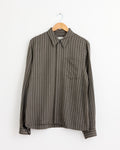 Zip Shirt in Grey
