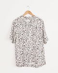 Printed Shirt in Ecru