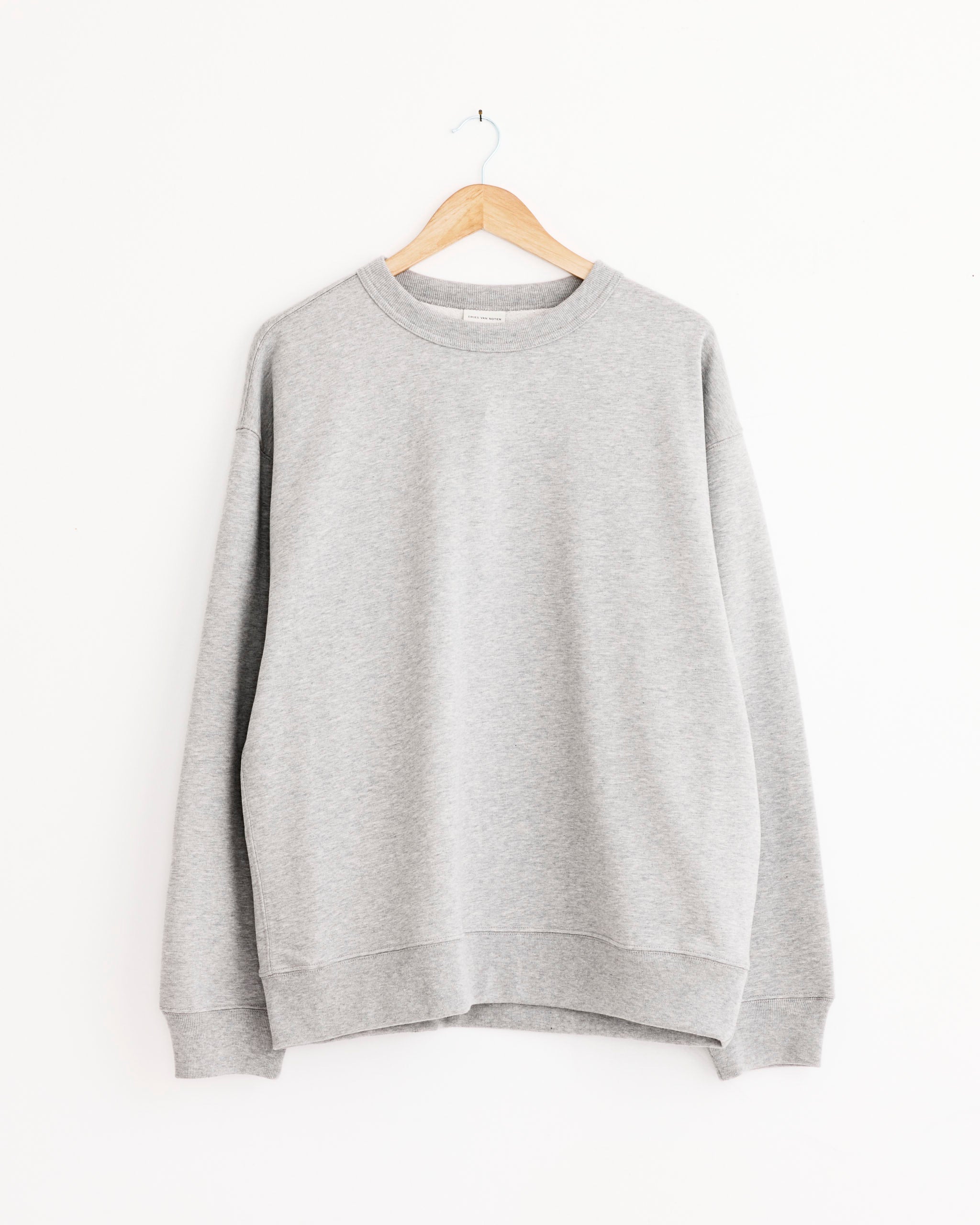 Crewneck Sweatshirt in Grey Melange