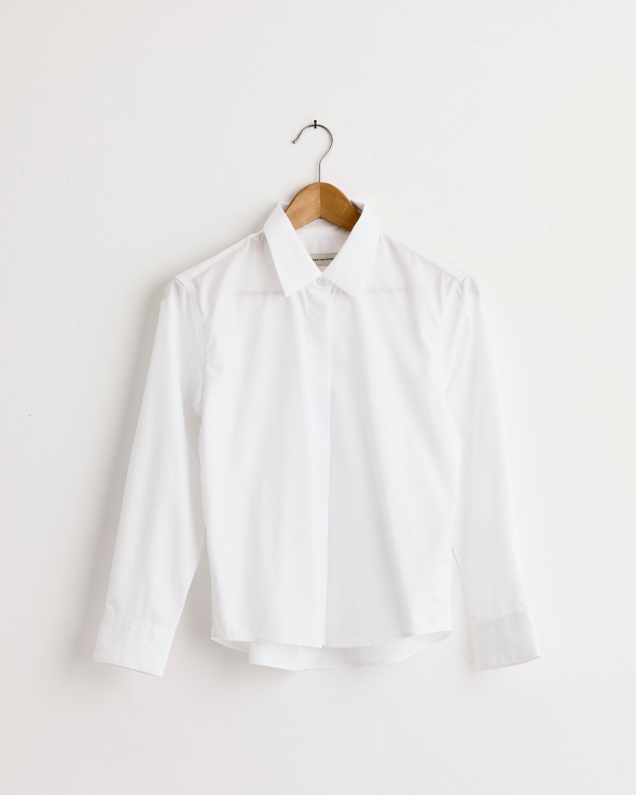 Cropped Shirt in White