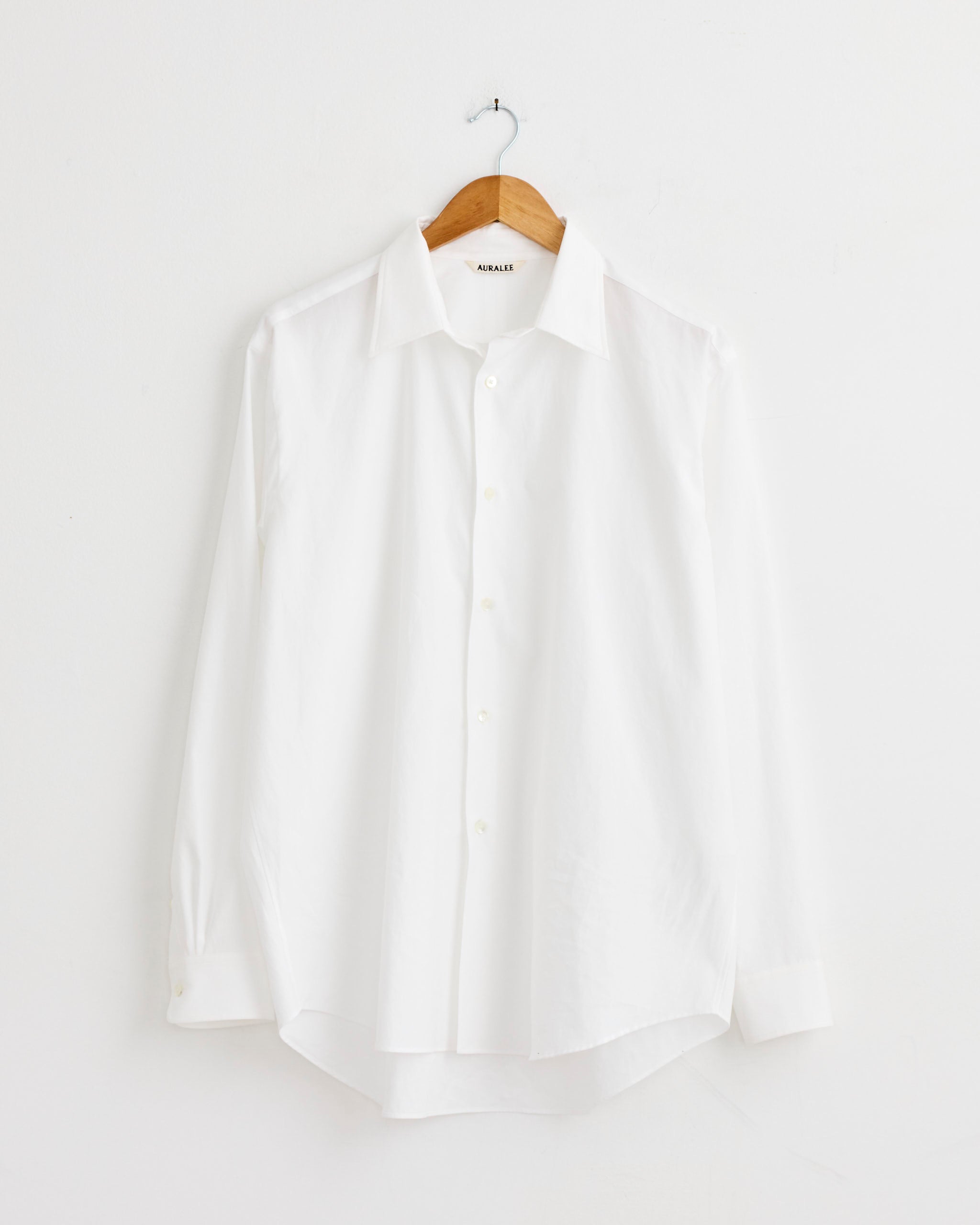 Washed Finx Twill Shirt in White