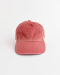 Auralee x Kijima Takayuki Garment Dyed Chino Cap in Red Brown