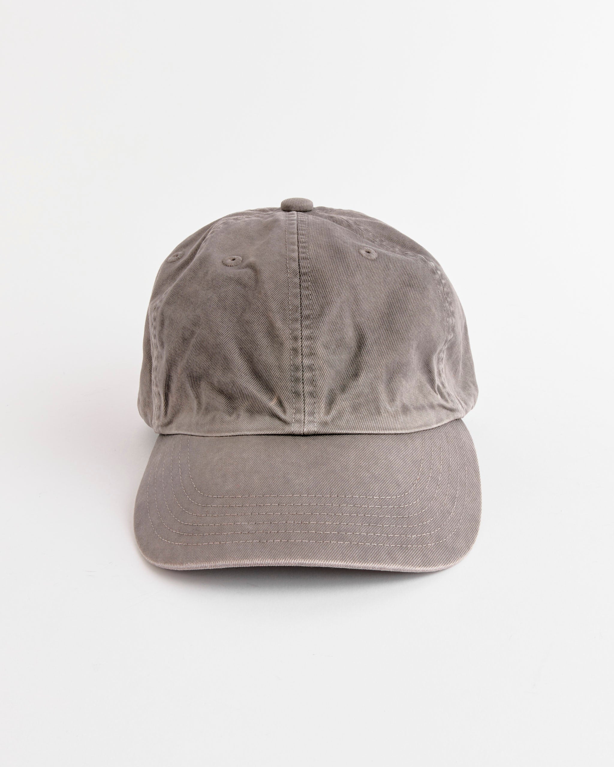 Auralee x Kijima Takayuki Garment Dyed Chino Cap in Ink Black