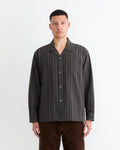 Evans Shirt in Striped Cotton Caper