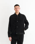 Lang Jacket in Washed Corduroy Black