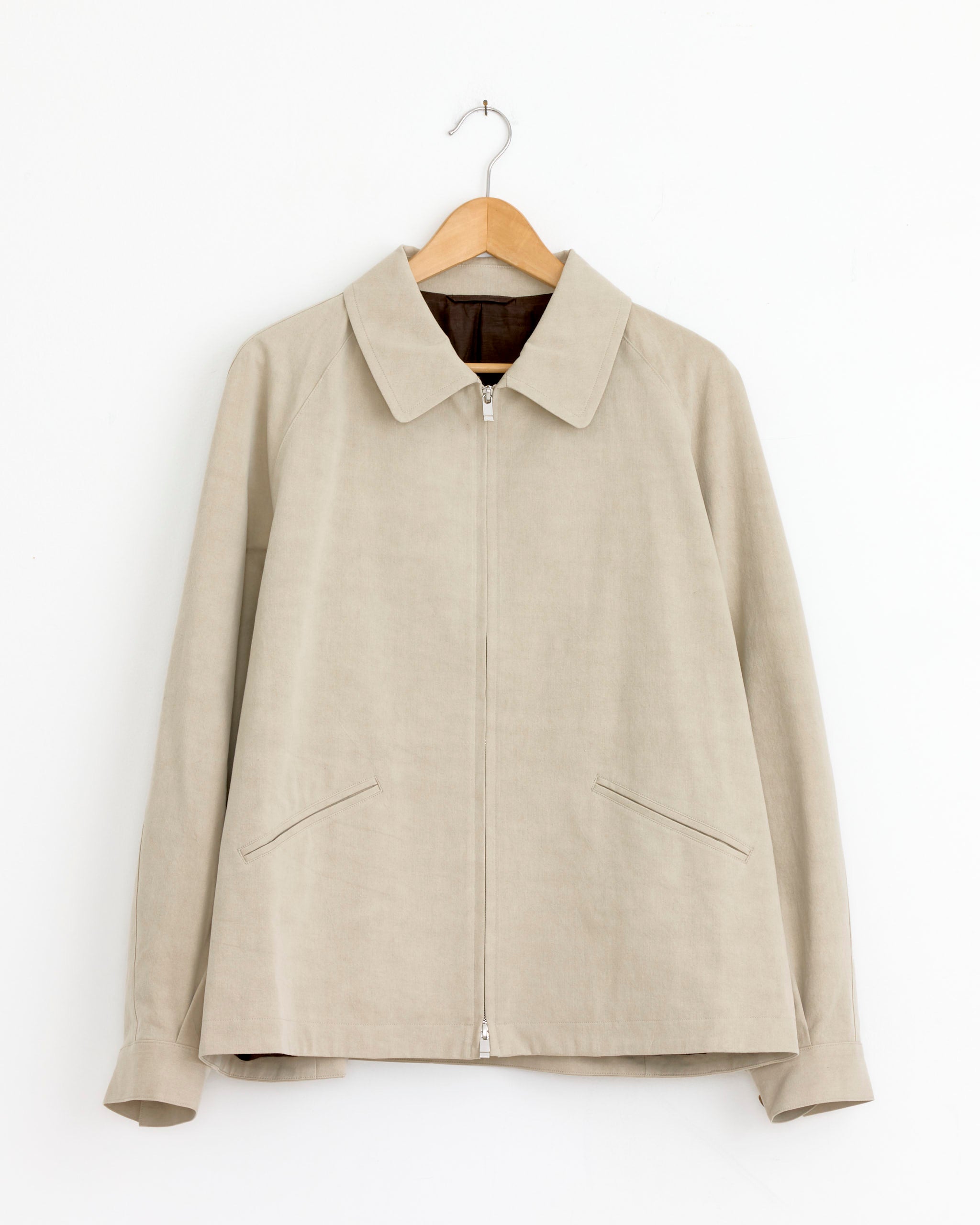 Chino Nidom Finish Jacket in Beige