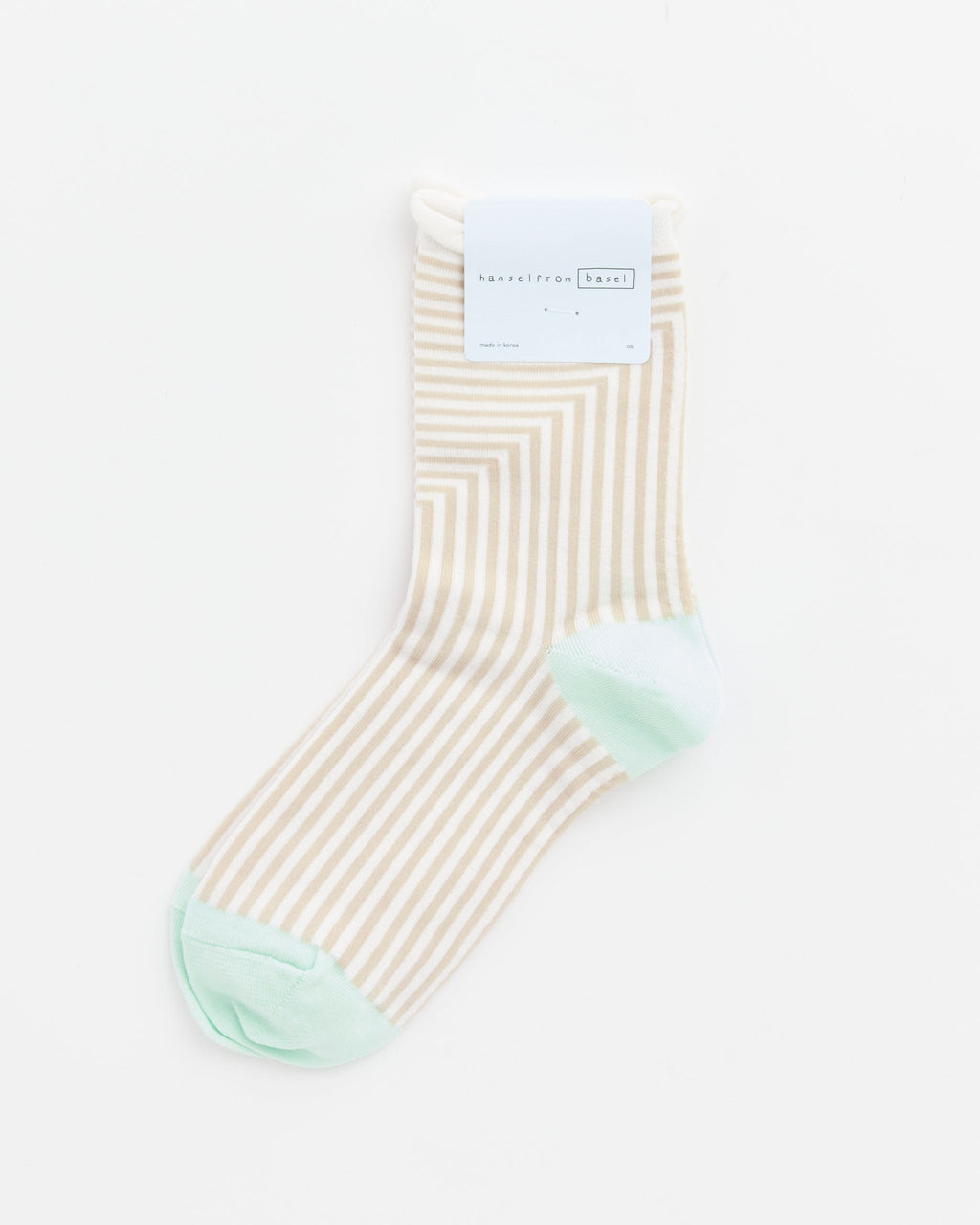 Corbusier Crew Socks in Mint