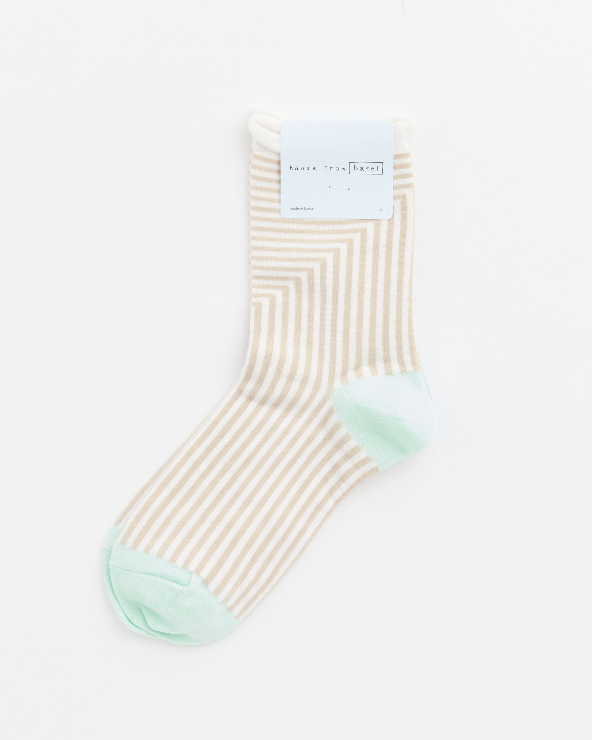 Corbusier Crew Socks in Mint