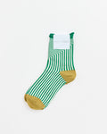 Corbusier Crew Socks in Green
