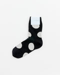 Rie Crew Socks in Black