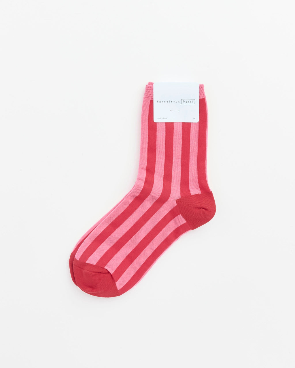 Manchester Crew Socks in Flamingo