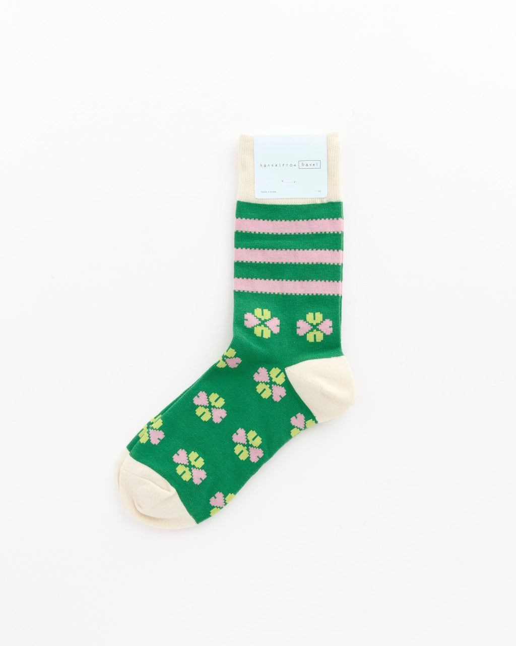 Balkan Crew Socks in Grass