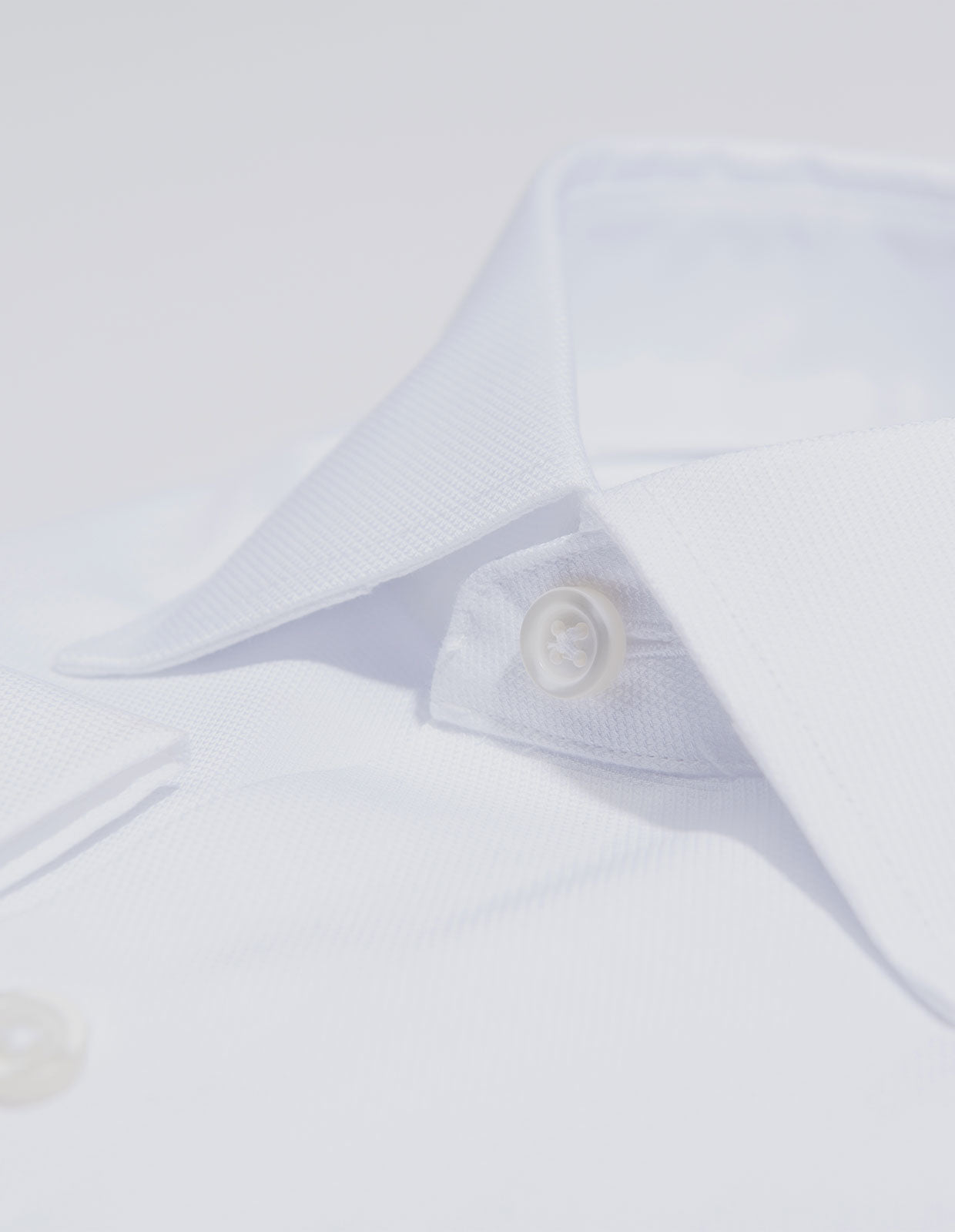 Wrinkle-Resistant Dobby - White Heart Dobby