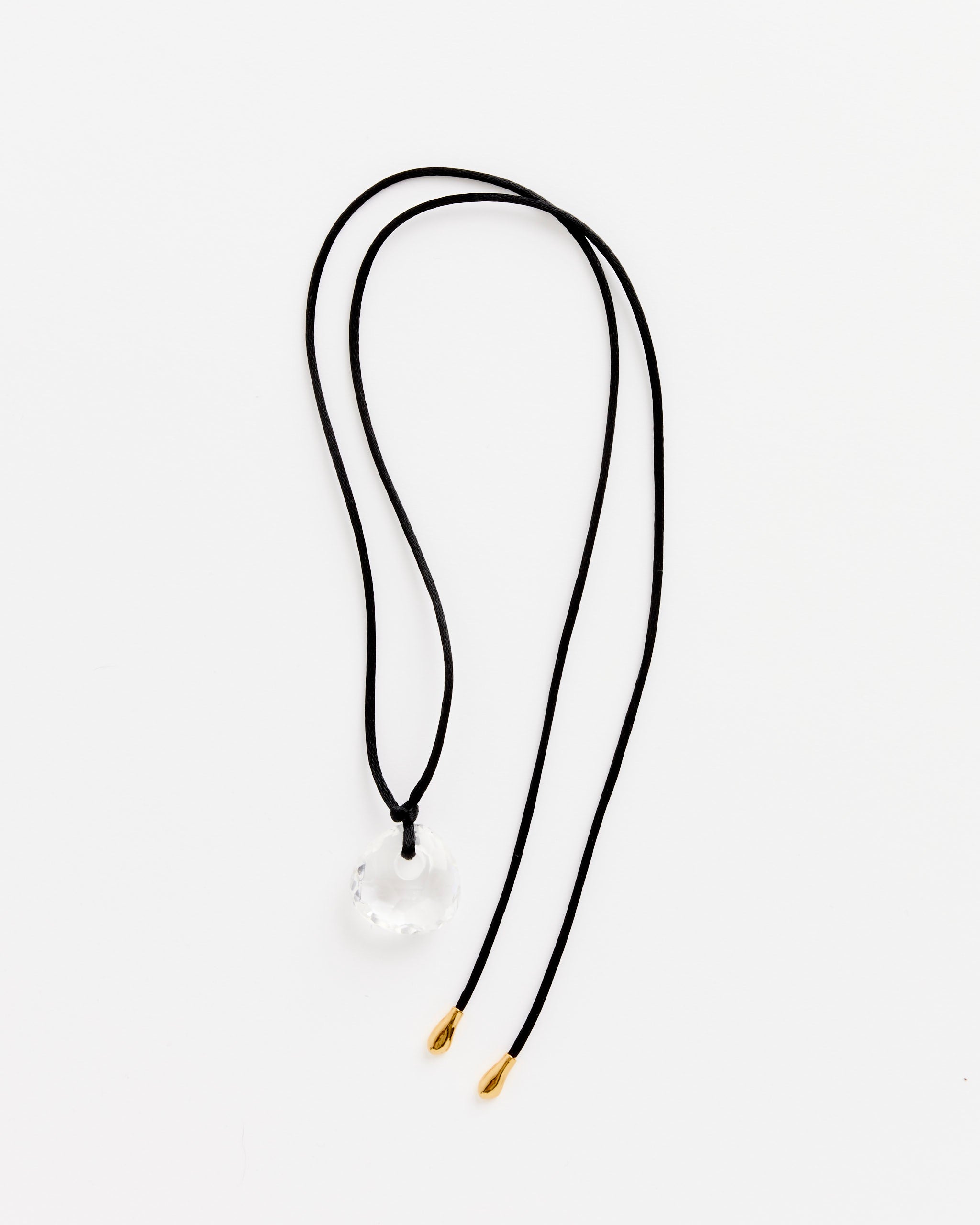 Necklace in Clear Quartz