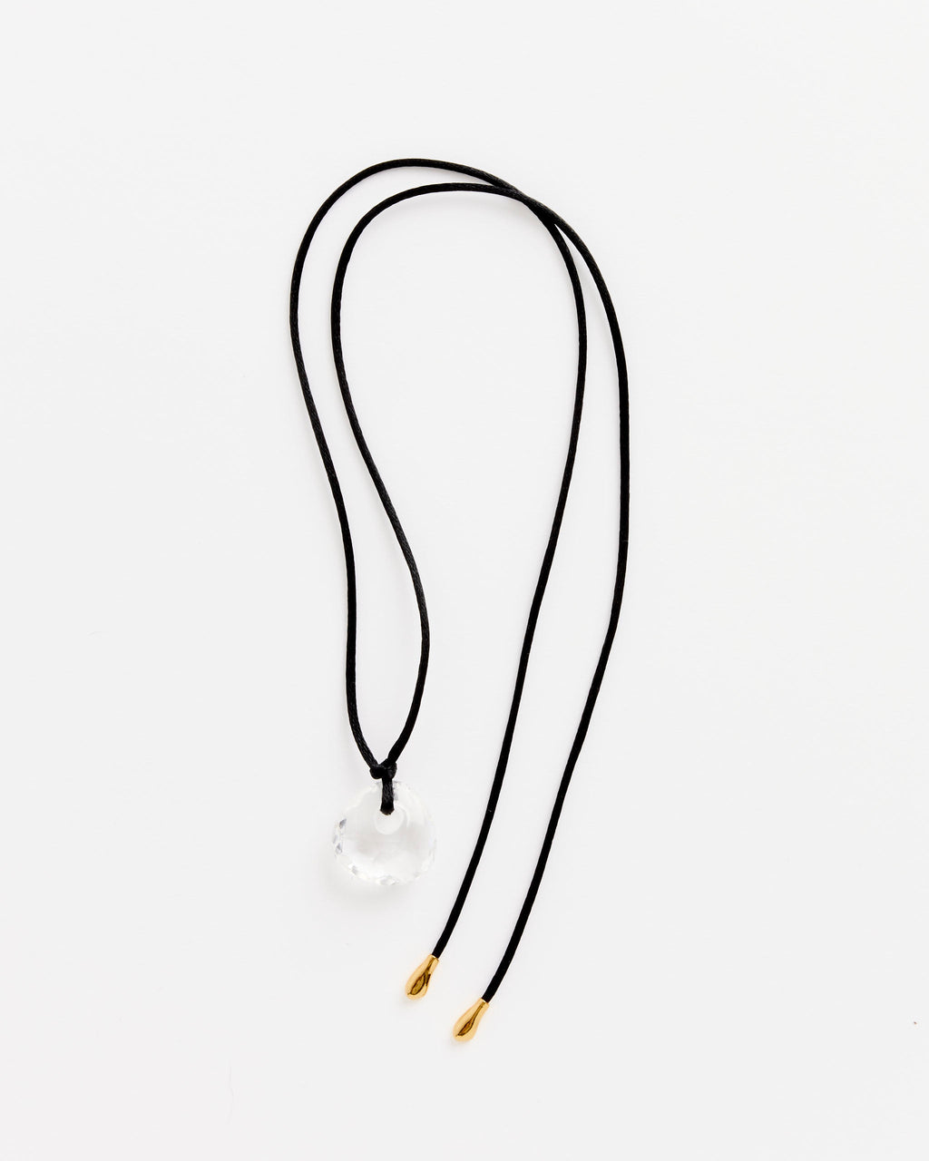 Necklace in Clear Quartz