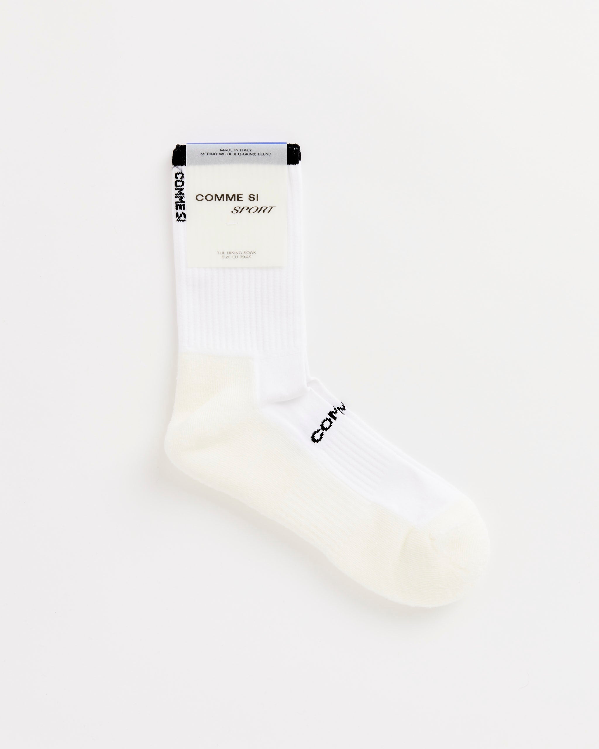 The Hiking Sock in White