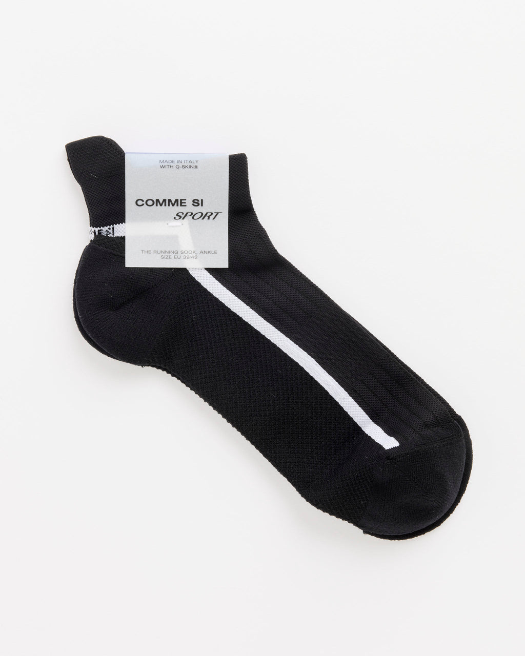 The Running Sock Ankle in Black