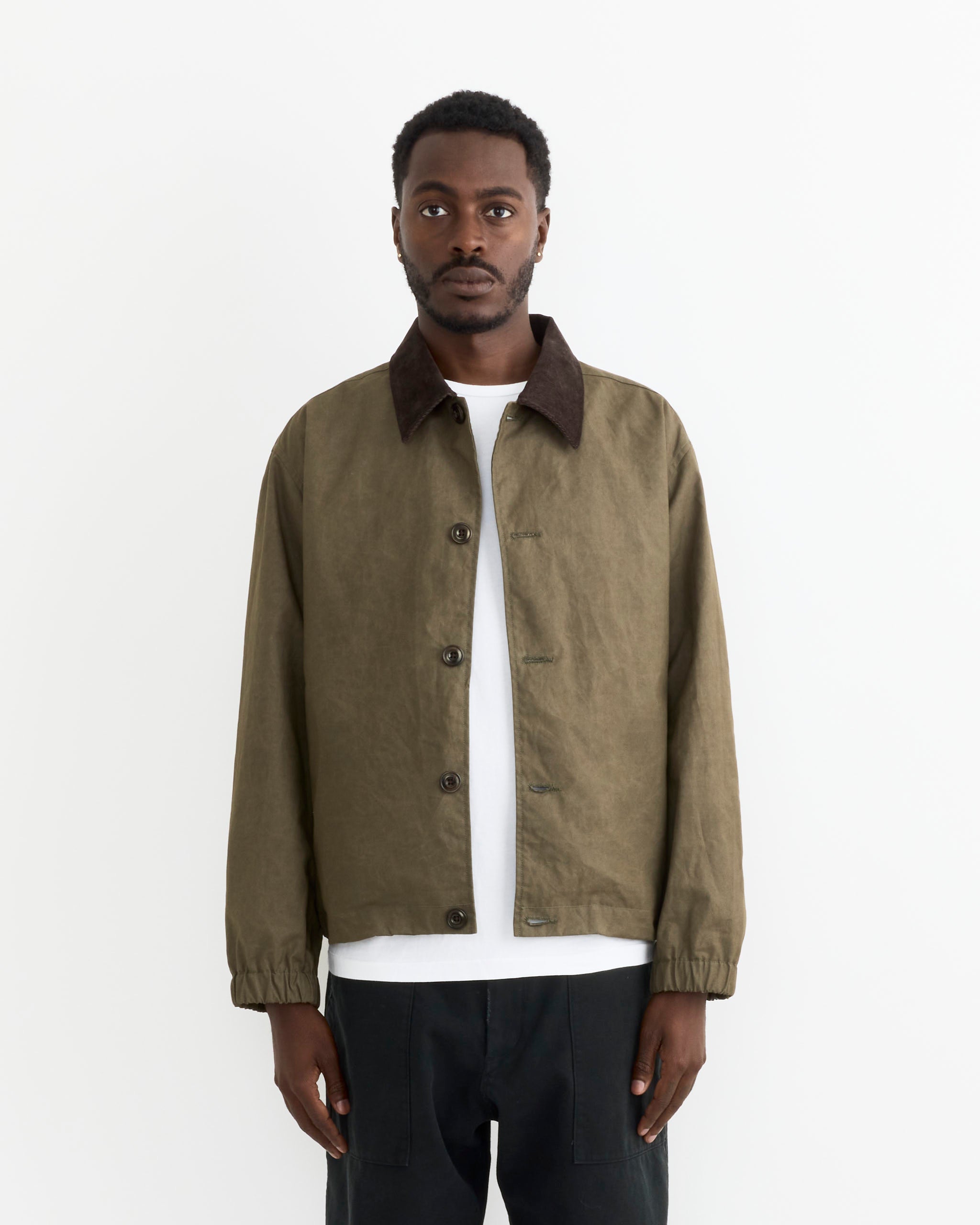 Blakey Jacket in Waxed Cotton Caper