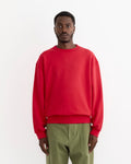 Dolphy Crew in 22oz French Terry Red
