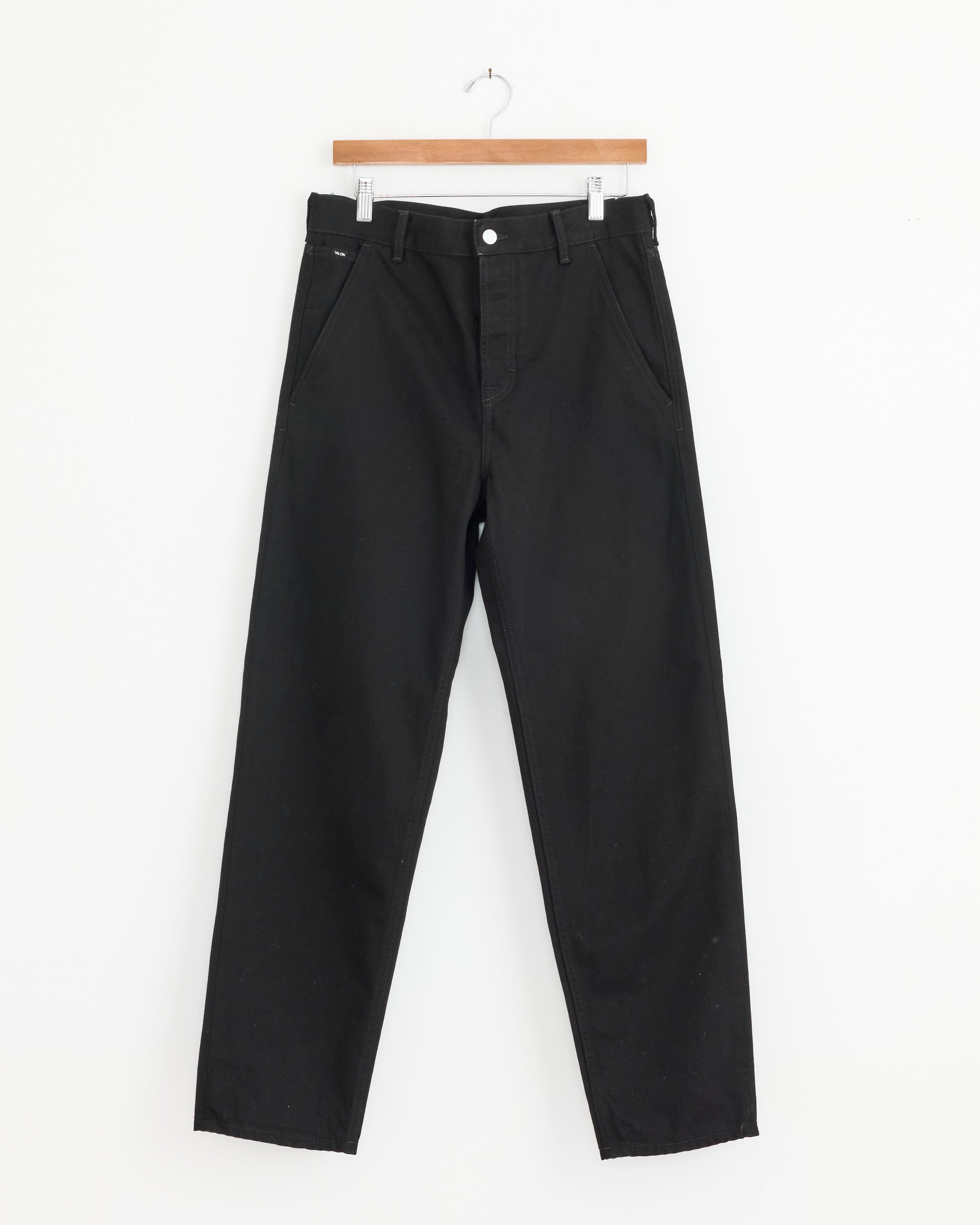 Tailored Denim Jean in Black
