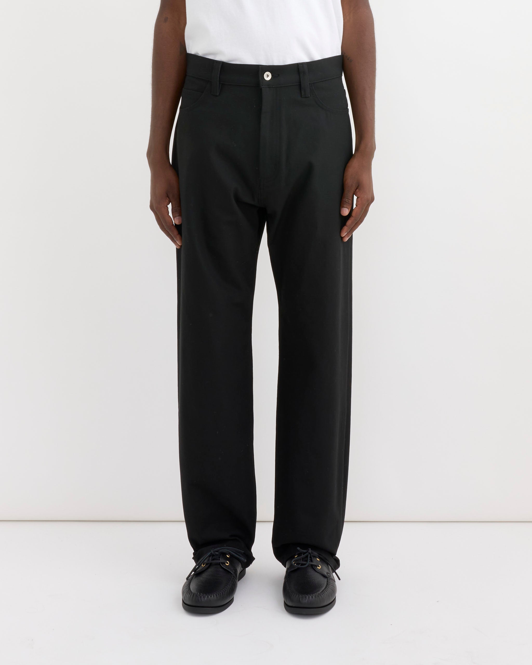 Ply Jean in Japanese Cotton Twill Black