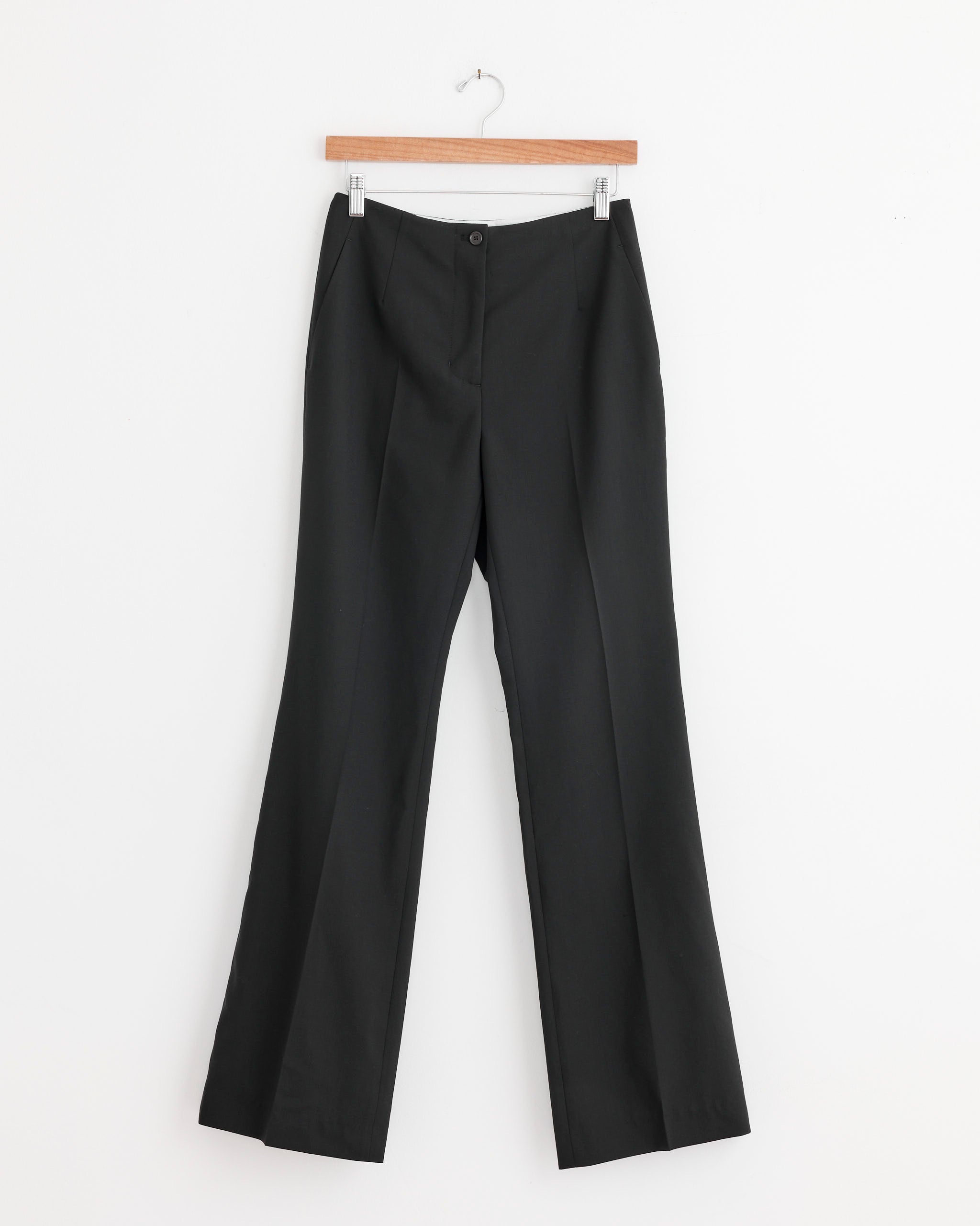 Straight Fit Pant in Black