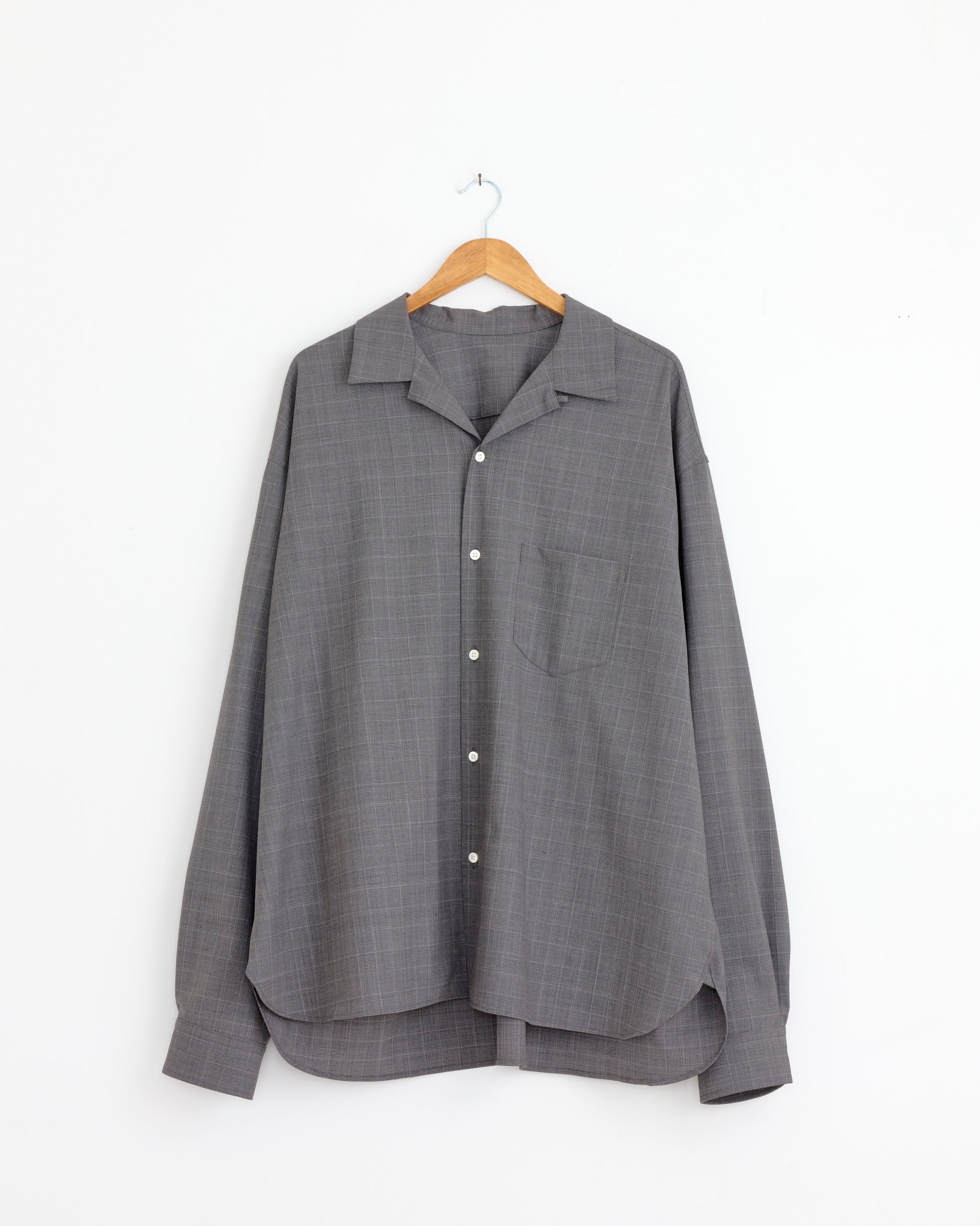 Re-Engineered Overshirt in Glen Check