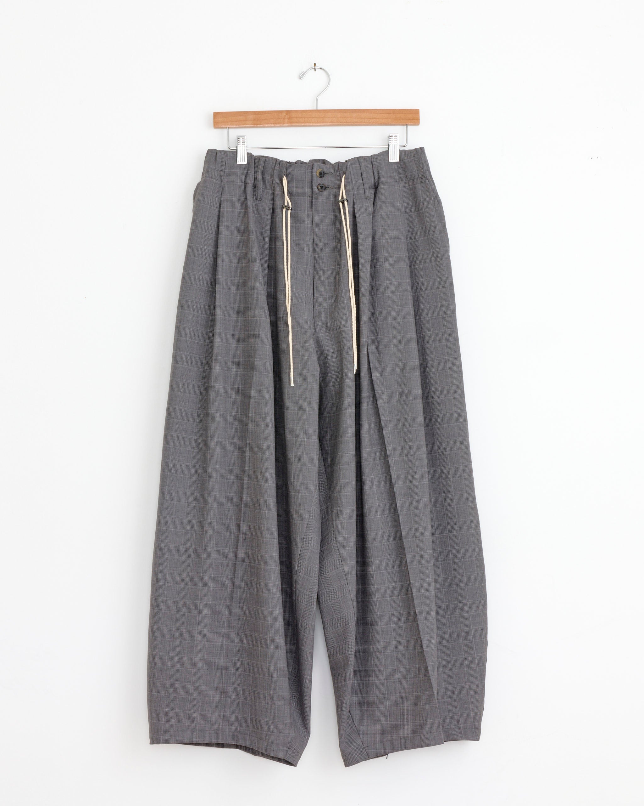 Circular Pant in Glen Check