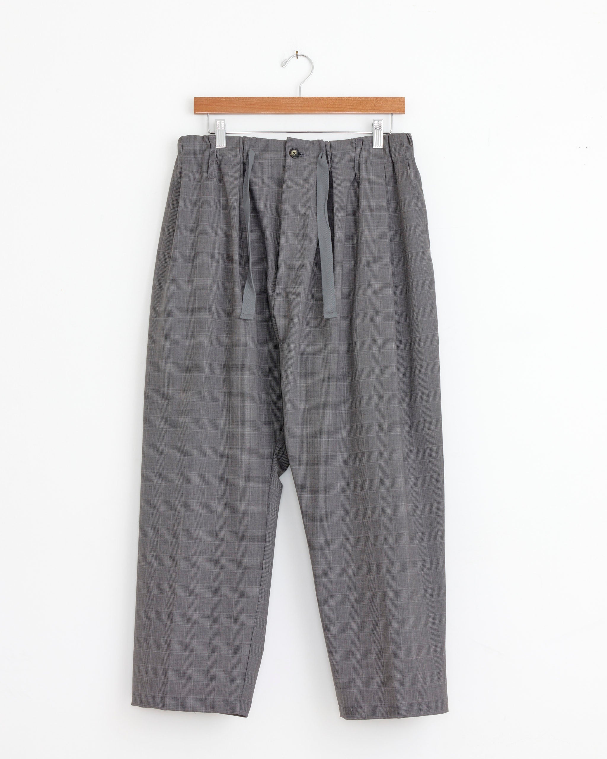 Baggy Trouser in Glen Check