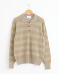 Striped 1483 Sweater in Beige Grey Mix