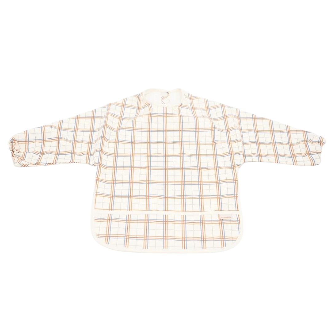 Smock Bib Plaid Pattern
