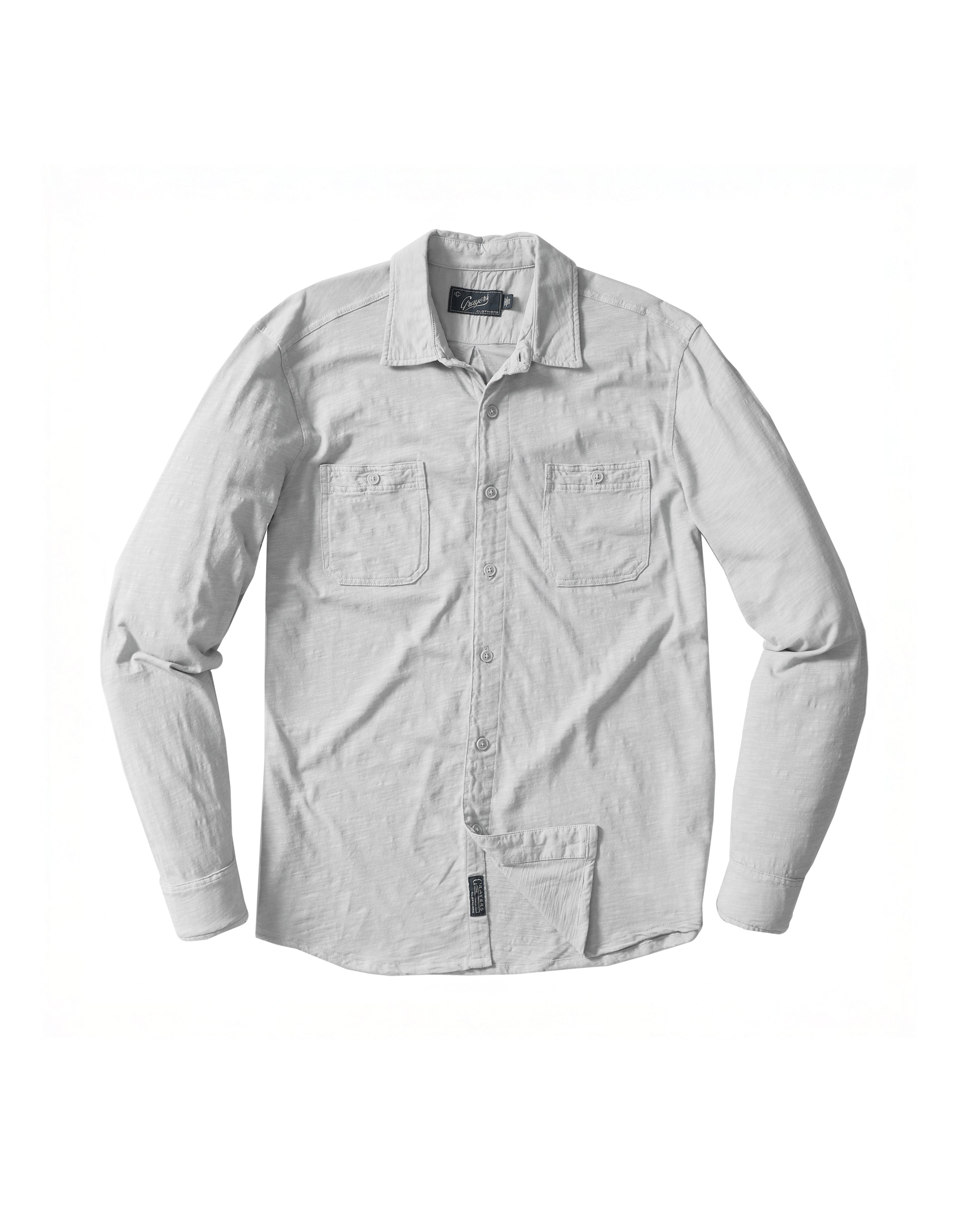 Flex Everyday Knit Shirt - Glacier Gray
