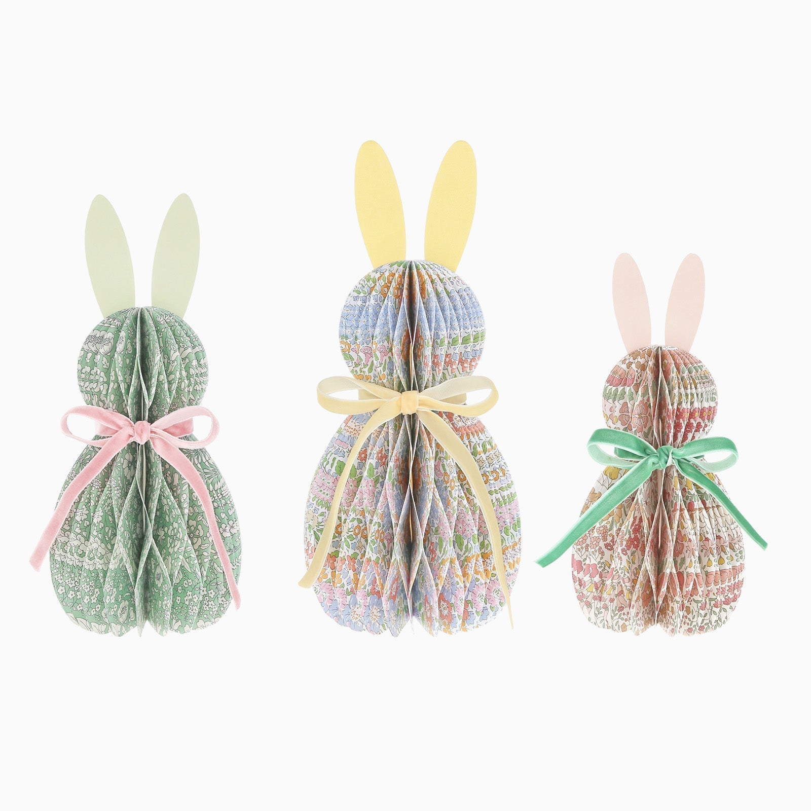 Meri Meri x Liberty Paper Honeycomb Bunnies
