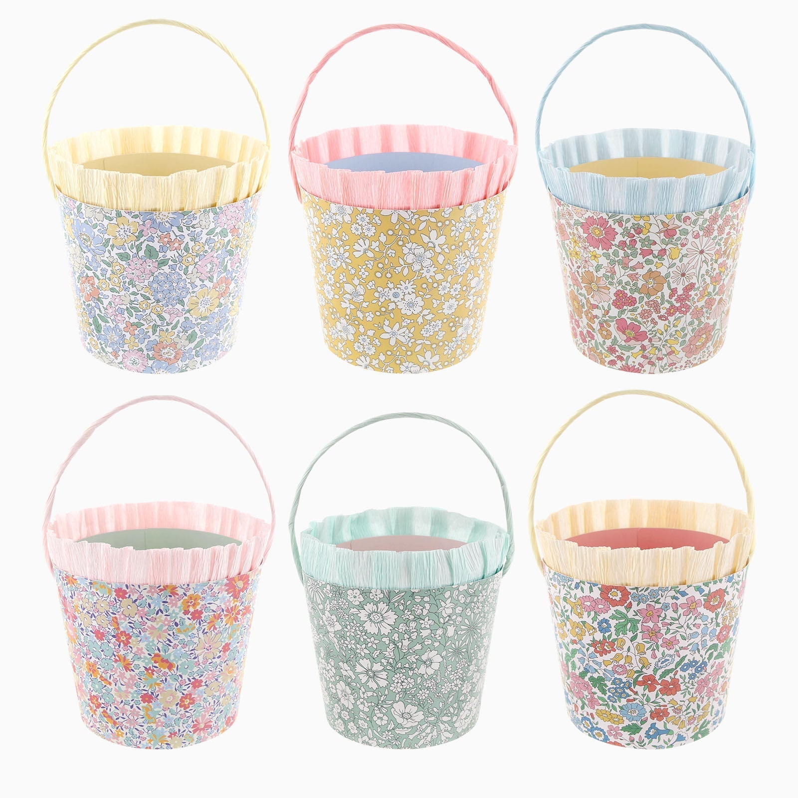 Meri Meri x Liberty Paper Baskets