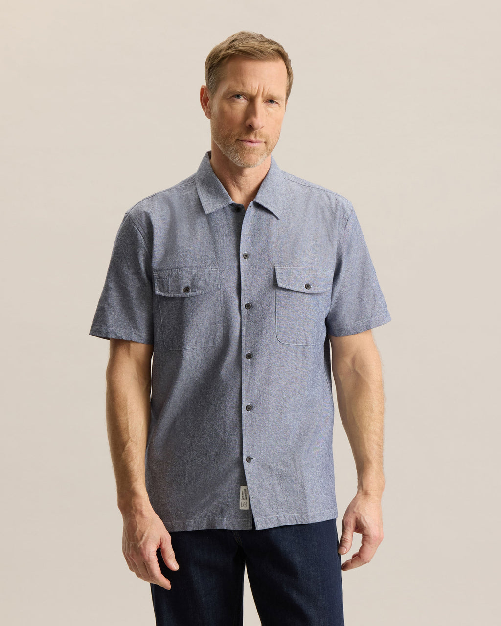LINEN CHAMBRAY SHIRT