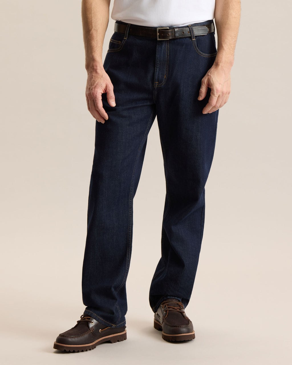 DARK INDIGO STRAIGHT LEG DENIM