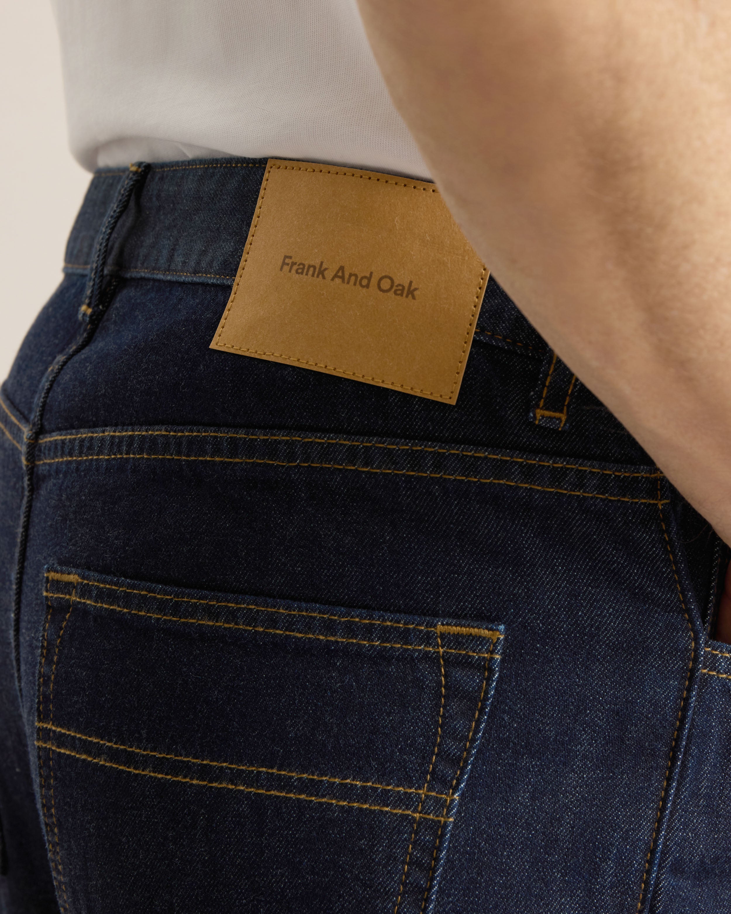 DARK INDIGO STRAIGHT LEG DENIM