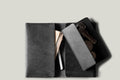 2 Trick Pony Card Wallet . Black Raw