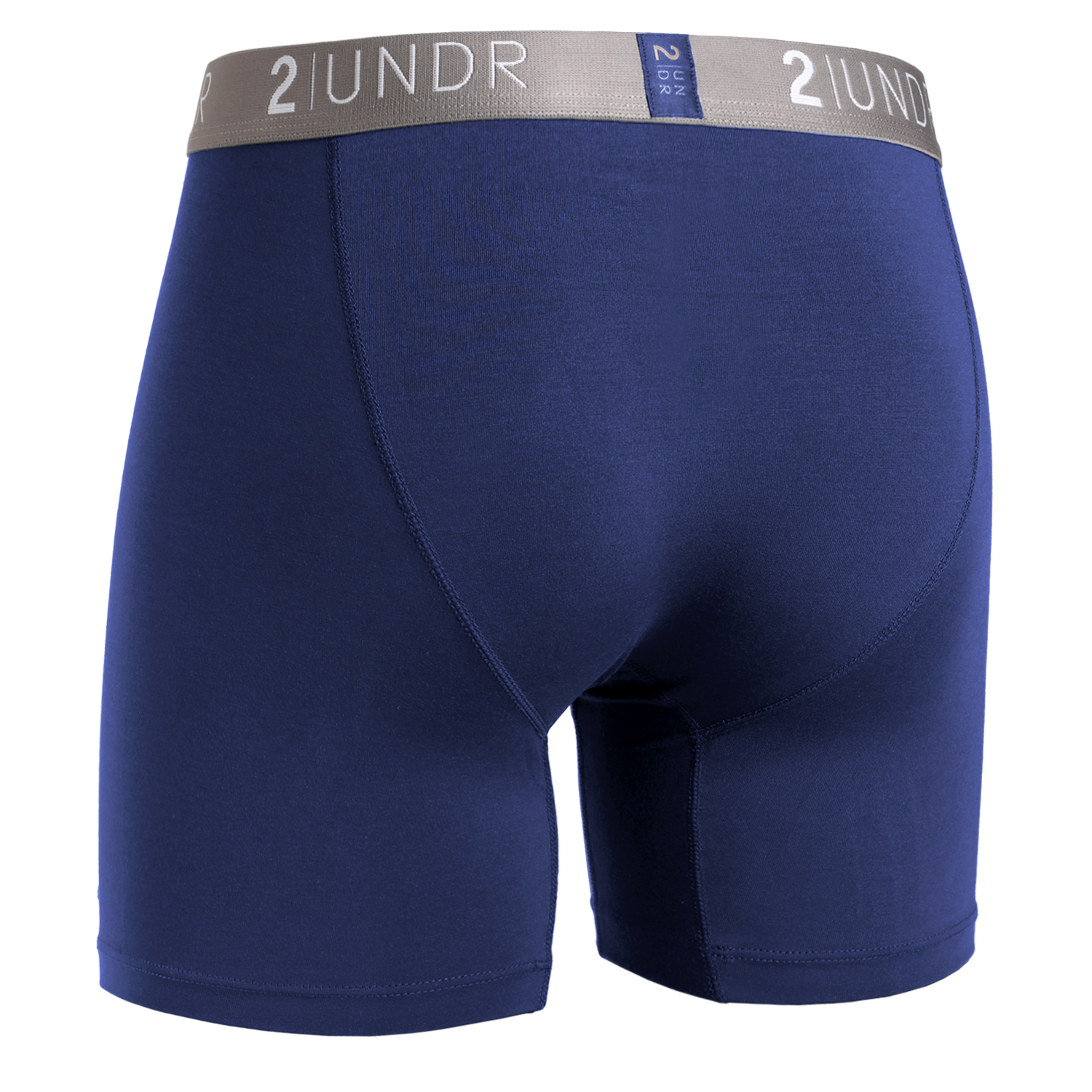Swing Shift 6" Boxer Brief - Navy/Grey
