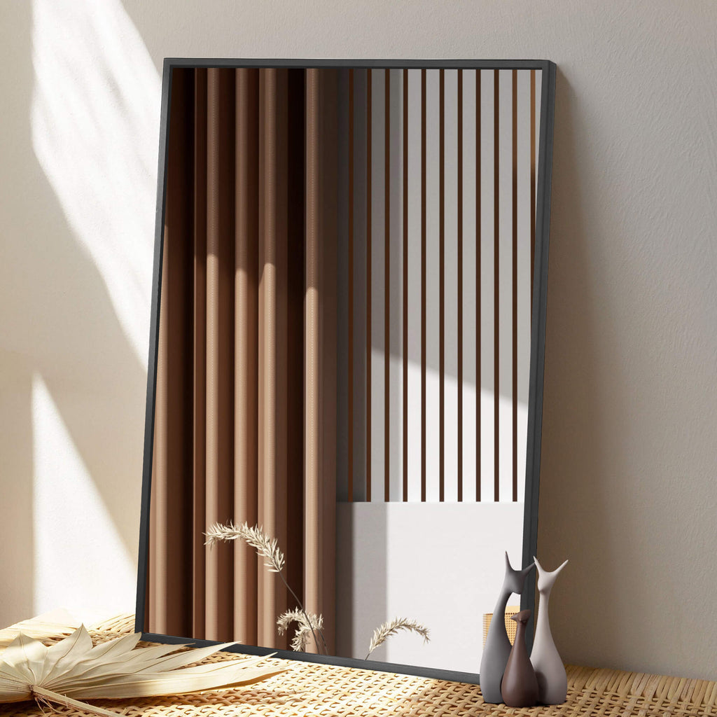 Rectangle Mirror with Metal Frame