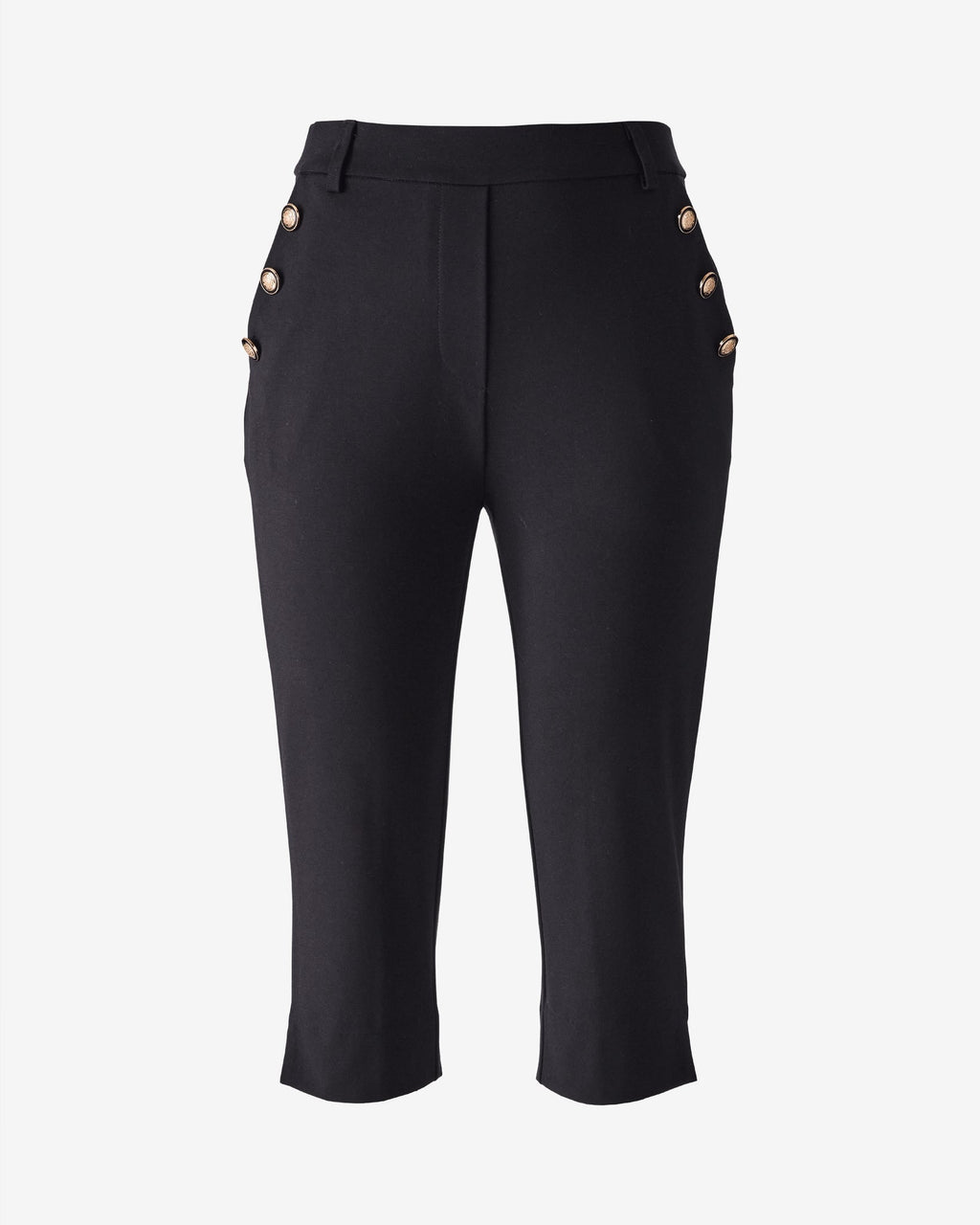 Ultimate Ponte Crest Button Capri Black
