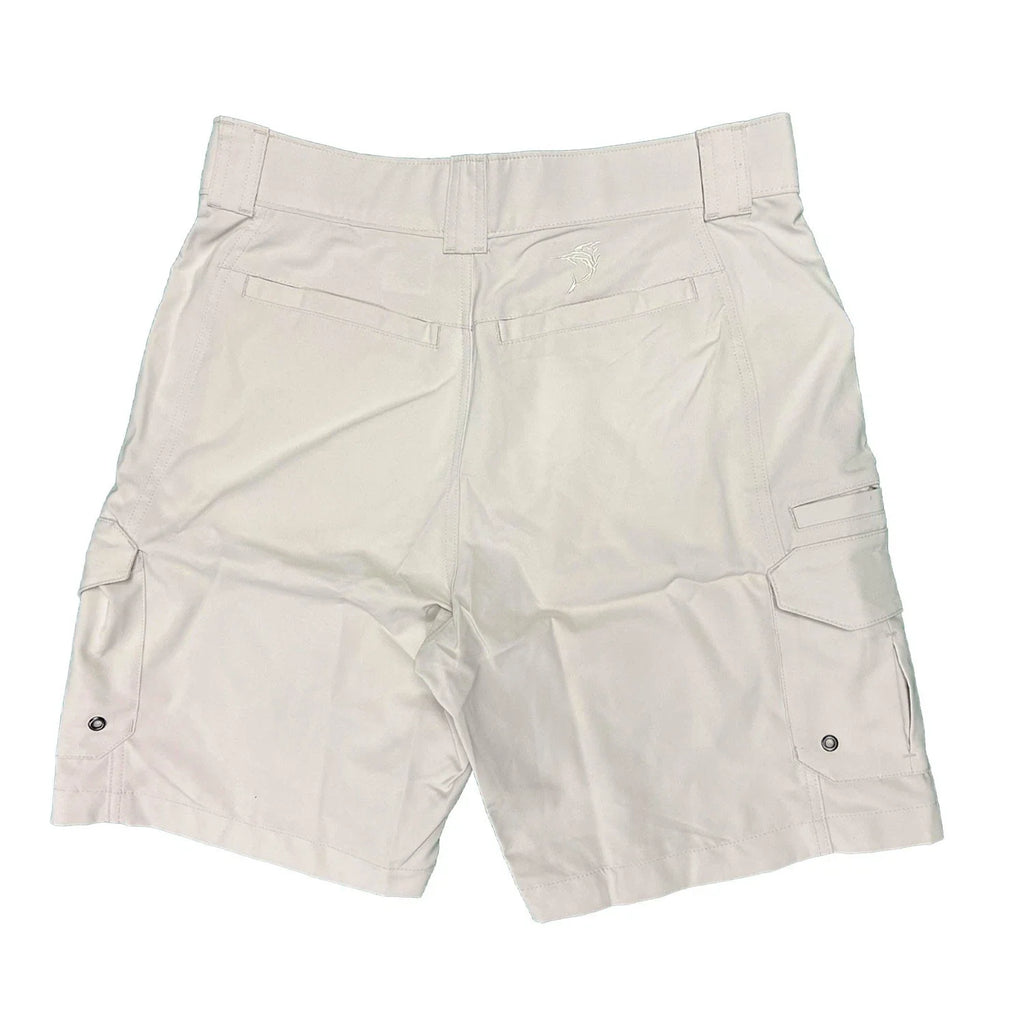 Bimini Bay Outfitters Men's Sandstone Short Bluefin II Performance Cargo (S01)
