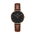 Petite St Mawes Black Rose Gold