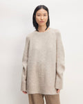 The SuperFuzz Alpaca Crew | Light Oat