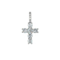 Iced Micro Round Cross