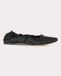 Orbella Faux Patent-Leather Ballet Flat