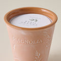 Magnolia Basil Orange Garden Pot Candle